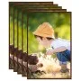 Collage photo frames for wall/table 5 units bronze MDF 70x90cm by vidaXL, Photo frames - Ref: Foro24-332237, Price: 113,05 €,...