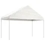 Pavillon mit weißem Polyethylendach 20,07 x 4,08 x 3,22 m von vidaXL, Zelte und Pavillons - Ref: Foro24-3155517, Preis: 739,9...