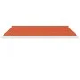 Retractable aluminum awning and orange and brown fabric 3.5x2.5 m by vidaXL, Awnings - Ref: Foro24-3154592, Price: 856,55 €, ...