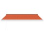 Retractable aluminum awning and orange and brown fabric 3x2.5 m by vidaXL, Awnings - Ref: Foro24-3154591, Price: 607,25 €, Di...