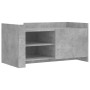 Mesa de centro madera de ingeniería gris hormigón 100x50x50 cm en Mesas de centro | Comprar online en Foro24