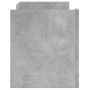 Mueble de TV madera ingeniería gris hormigón 80x35x40 cm