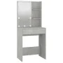 Concrete Gray Plywood LED Vanity Set by vidaXL, Bedroom furniture sets - Ref: Foro24-3114102, Price: 209,29 €, Discount: %