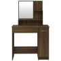 Dressing table set in brown oak color, 86.5x35x136 cm by vidaXL, Bedroom Dressers - Ref: Foro24-3114154, Price: 97,38 €, Disc...