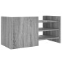 Mueble de TV madera de ingeniería gris Sonoma 80x35x40 cm