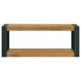 Badezimmerschrank aus massivem Teakholz, 90 x 45 x 35 cm von vidaXL, Schließfächer und Lagerschränke - Ref: Foro24-338231, Pr...