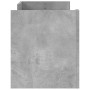 Mueble para TV contrachapada gris hormigón 100x35x40 cm