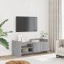 Mueble de TV madera contrachapada gris Sonoma 100x35x40 cm en Muebles TV | Comprar online en Foro24