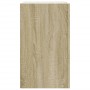 Armario de pared madera de ingeniería roble Sonoma 75x35x60 cm