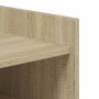 Mueble zapatero madera ingeniería roble Sonoma 74,5x37,5x100 cm