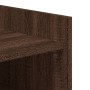 Mueble zapatero madera ingeniería marrón roble 74,5x37,5x100 cm