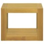 Wand-Badezimmerschrank aus massivem Teakholz, 45 x 45 x 35 cm von vidaXL, Schließfächer und Lagerschränke - Ref: Foro24-33823...