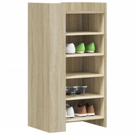 Mueble zapatero madera ingeniería roble Sonoma 52x37,5x100 cm Mueble zapatero madera ingeniería roble Sonoma 52x37,5x100 cm