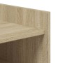 Mueble zapatero madera ingeniería roble Sonoma 52x37,5x100 cm