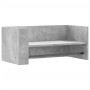 Estante pared madera ingeniería gris hormigón 70,5x35x30,5 cm en Estantes y estanterías | Comprar online en Foro24