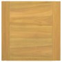 Solid teak wood wall bathroom cabinet 45x45x35 cm by vidaXL, Lockers and storage cabinets - Ref: Foro24-338233, Price: 56,86 ...