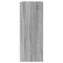 Mesa consola de madera de ingeniería gris Sonoma 100x35x90 cm