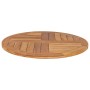 Round table top solid teak wood 2.5 cm 70 cm by vidaXL, Table tops - Ref: Foro24-48985, Price: 82,43 €, Discount: %