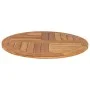 Runde Tischplatte aus massivem Teakholz 2,5 cm 70 cm von vidaXL, Tischplatten - Ref: Foro24-48985, Preis: 95,11 €, Rabatt: %