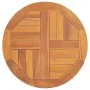 Runde Tischplatte aus massivem Teakholz 2,5 cm 50 cm von vidaXL, Tischplatten - Ref: Foro24-316154, Preis: 51,35 €, Rabatt: %
