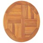Round table top solid teak wood 2.5 cm 50 cm by vidaXL, Table tops - Ref: Foro24-316154, Price: 52,91 €, Discount: %