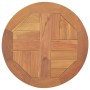Round table top solid teak wood 2.5 cm 40 cm by vidaXL, Table tops - Ref: Foro24-316153, Price: 41,48 €, Discount: %