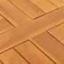 Runde Tischplatte aus massivem Teakholz 2,5 cm 50 cm von vidaXL, Tischplatten - Ref: Foro24-316154, Preis: 52,91 €, Rabatt: %