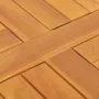 Superficie de mesa redonda madera maciza de teca 2,5 cm 50 cm de vidaXL, Tableros para mesas - Ref: Foro24-316154, Precio: 51...