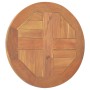 Round table top solid teak wood 2.5 cm 40 cm by vidaXL, Table tops - Ref: Foro24-316153, Price: 41,48 €, Discount: %