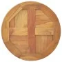 Round table top solid teak wood 2.5 cm 40 cm by vidaXL, Table tops - Ref: Foro24-316153, Price: 40,79 €, Discount: %