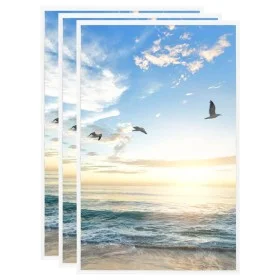 Tabletop collage photo frames 3 pcs white MDF 10x15 cm by vidaXL, Photo frames - Ref: Foro24-332322, Price: 11,57 €, Discount: %