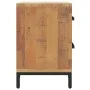 Nachttisch aus massivem braunem Kiefernholz, 36 x 30 x 45 cm von vidaXL, Nachttische - Ref: Foro24-349911, Preis: 102,29 €, R...