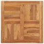 Solid teak wood table top surface 70x70x2.5 cm by vidaXL, Table tops - Ref: Foro24-48989, Price: 101,11 €, Discount: %