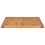 Tischplatte aus massivem Teakholz 70x70x2,5 cm von vidaXL, Tischplatten - Ref: Foro24-48989, Preis: 103,89 €, Rabatt: %