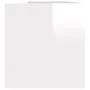 White plywood vinyl record box 71x34x36cm by vidaXL, CD and DVD storage - Ref: Foro24-800123, Price: 39,52 €, Discount: %