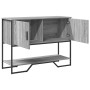 Mesa consola madera de ingeniería gris Sonoma 100x35x74,5 cm