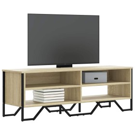 Mueble de TV madera de ingeniería roble Sonoma 122x34x41 cm Mueble de TV madera de ingeniería roble Sonoma 122x34x41 cm