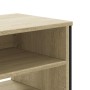 Mueble de TV madera de ingeniería roble Sonoma 122x34x41 cm