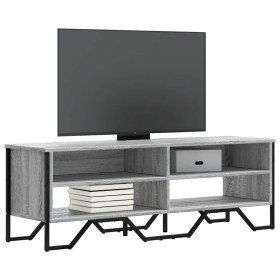 Mueble de TV madera de ingeniería gris sonoma 122x34x41 cm en Muebles TV | Comprar online en Foro24