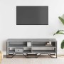 Mueble de TV madera de ingeniería gris sonoma 122x34x41 cm en Muebles TV | Comprar online en Foro24