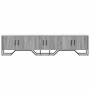 Mueble de TV madera de ingeniería gris Sonoma 180x34x41 cm