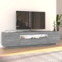TV-Möbel mit grauen Sonoma-LED-Leuchten 160x35x40 cm von vidaXL, TV-Möbel - Ref: Foro24-815727, Preis: 123,15 €, Rabatt: %