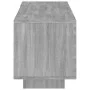 Mueble de TV con luces LED gris Sonoma 160x35x40 cm de vidaXL, Muebles TV - Ref: Foro24-815727, Precio: 116,31 €, Descuento: %