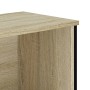 Zapatero de madera de ingeniería roble Sonoma 90x38x45,5 cm