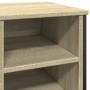 Zapatero de madera de ingeniería roble Sonoma 90x38x61,5 cm