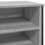 Zapatero de madera de ingeniería gris Sonoma 80x38x78 cm
