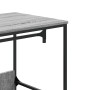 Armario de madera de ingeniería gris Sonoma 90x50x180 cm en Organizadores de vestidores y perchas de barra | Comprar online en F