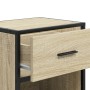 Mesitas noche 2 uds madera ingeniería roble Sonoma 40x31x50 cm en Mesitas de noche | Comprar online en Foro24