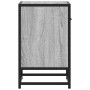 Mesita de noche madera de ingeniería gris Sonoma 40x31x50 cm en Mesitas de noche | Comprar online en Foro24