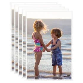 Wall/table collage photo frames 5 pcs white MDF 70x90 cm by vidaXL, Photo frames - Ref: Foro24-332363, Price: 80,30 €, Discou...
